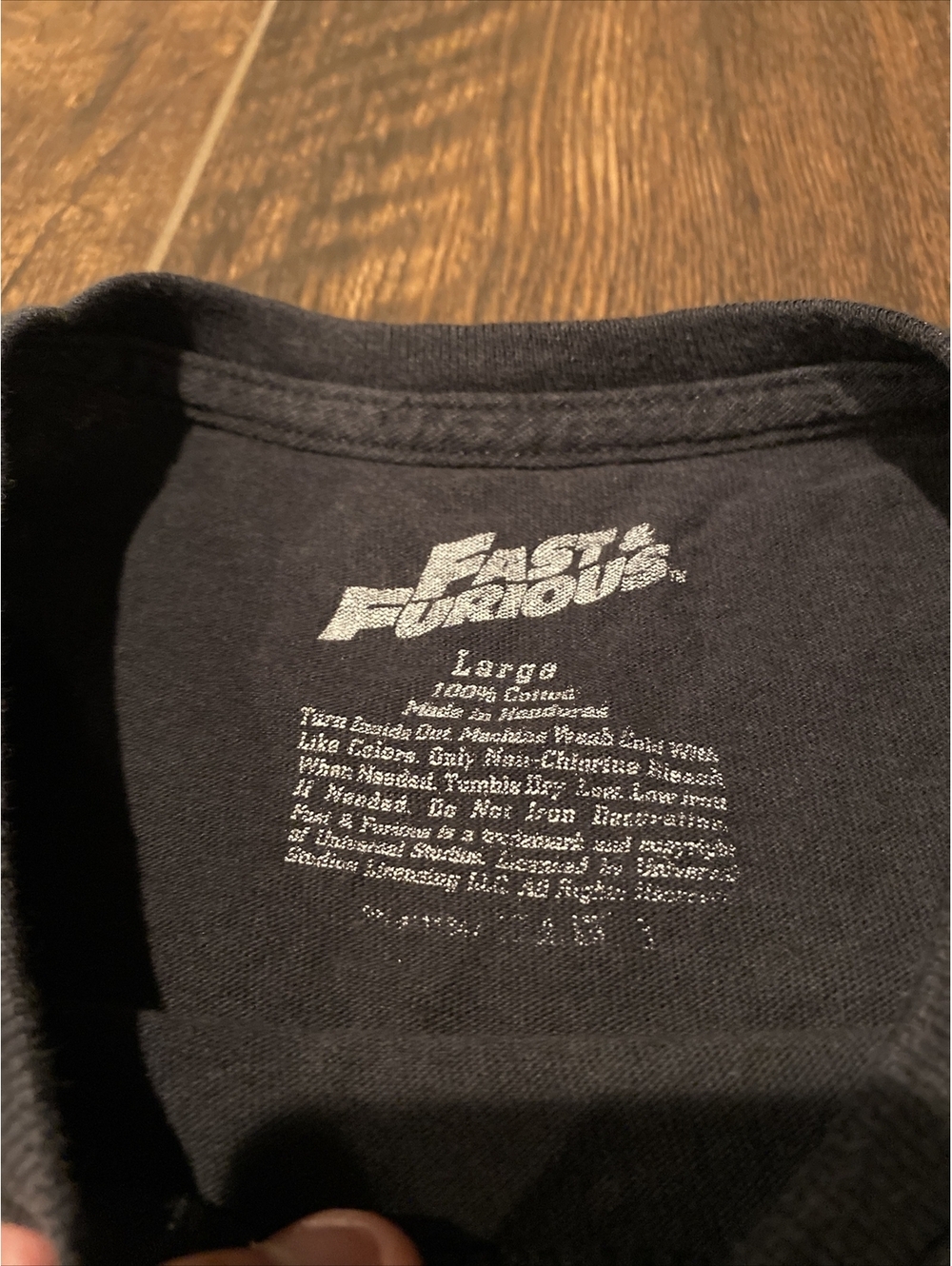 The Fast And Furious Movie Promo T Shirts Rare Paul Walker Size Large Faded - Picture 5 of 8